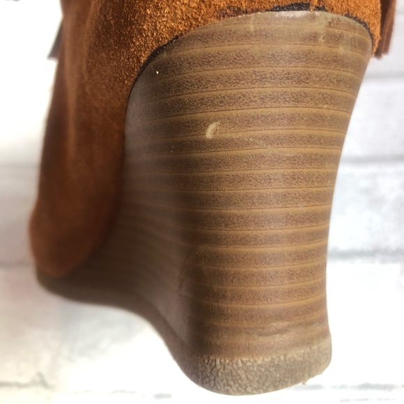 Minnetonka Wedge fringe booties - Picture 12 of 16